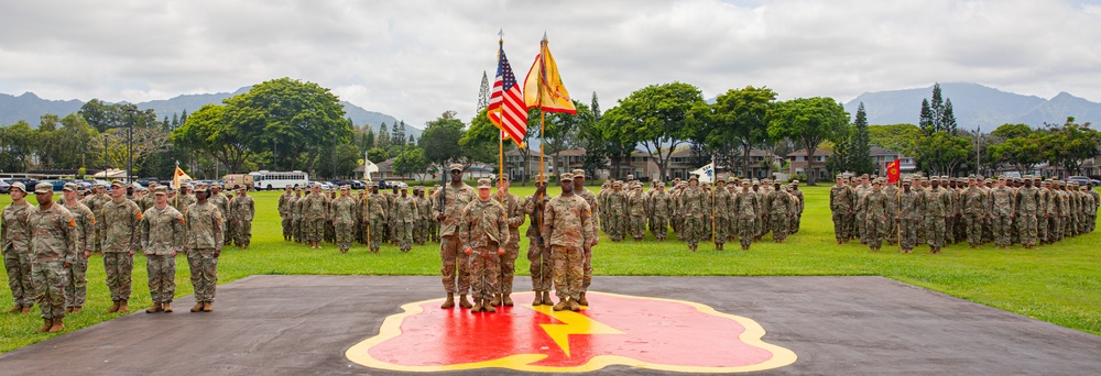 25th Division Sustainment Support Battalion Change of Command Ceremony