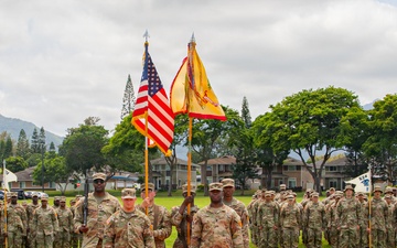 25th Division Sustainment Support Battalion Change of Command Ceremony