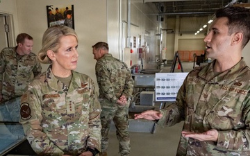 Pacific Air Forces deputy commander visits the 35th Fighter Wing