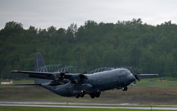 Aircraft execute flight operations during RED FLAG-Alaska 26-2