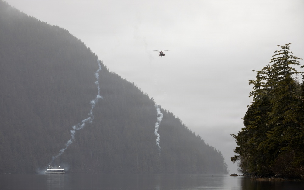 U.S. Coast Guard aviators host Alaska Air and Army National Guardsmen during SAREX 2026 at Sitka, AK