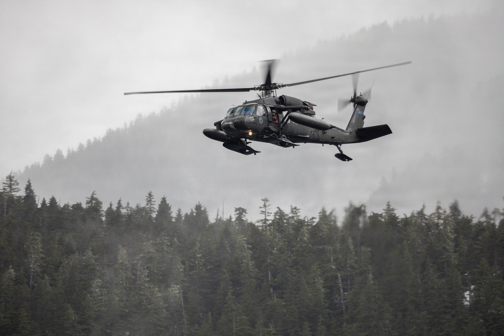 U.S. Coast Guard aviators host Alaska Air and Army National Guardsmen during SAREX 2026 at Sitka, AK