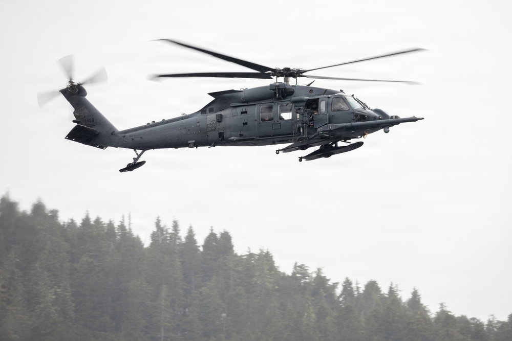 U.S. Coast Guard aviators host Alaska Air and Army National Guardsmen during SAREX 2026 at Sitka, AK