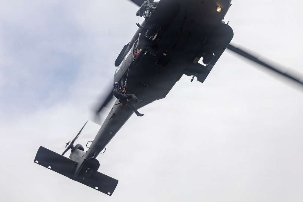 U.S. Coast Guard aviators host Alaska Air and Army National Guardsmen during SAREX 2026 at Sitka, AK