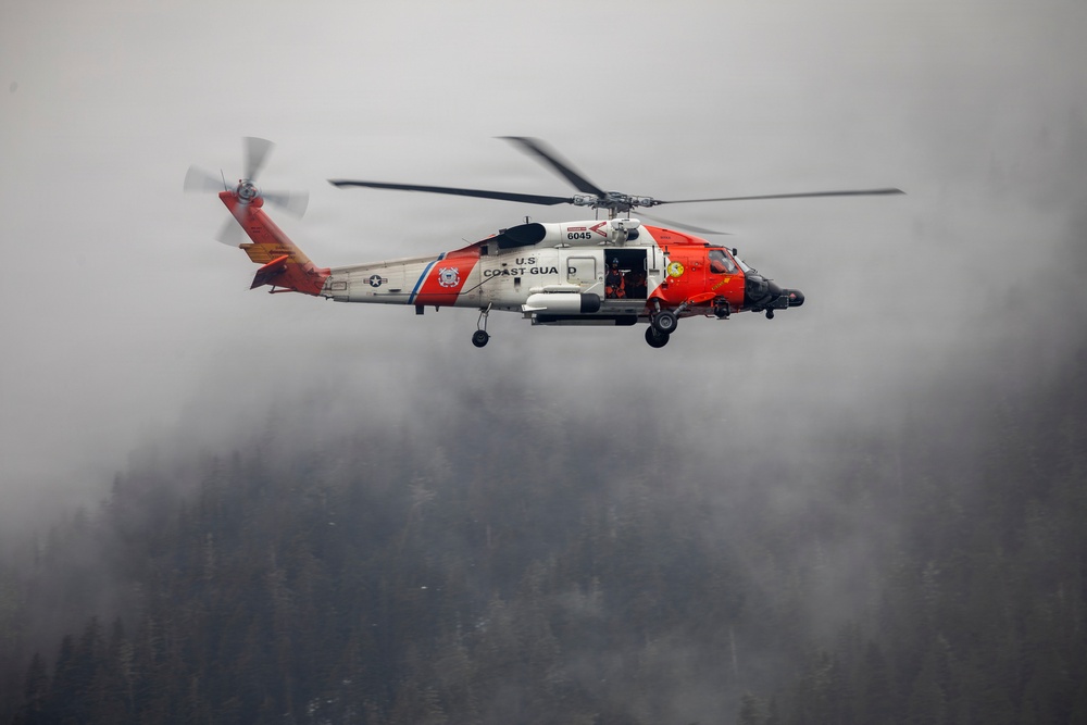 U.S. Coast Guard aviators host Alaska Air and Army National Guardsmen during SAREX 2026 at Sitka, AK