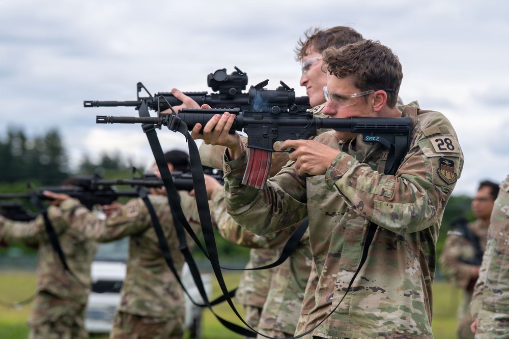USAFA cadets attend K-9 and SIM rounds demonstration