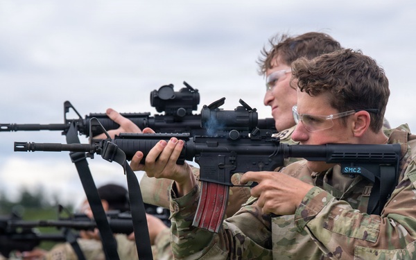 USAFA cadets attend K-9 and SIM rounds demonstration