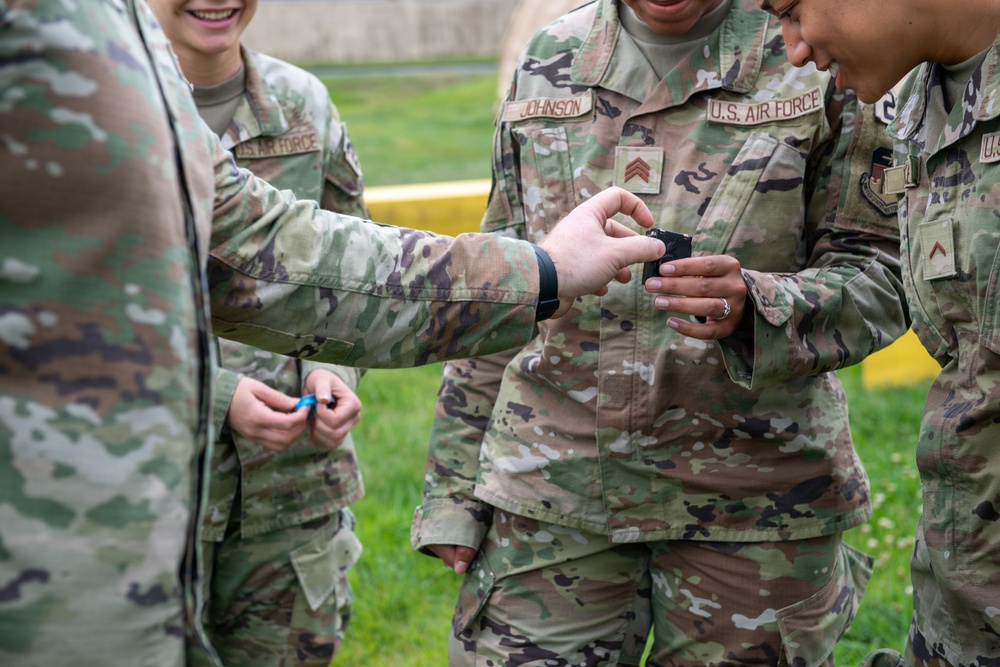 USAFA cadets attend K-9 and SIM rounds demonstration