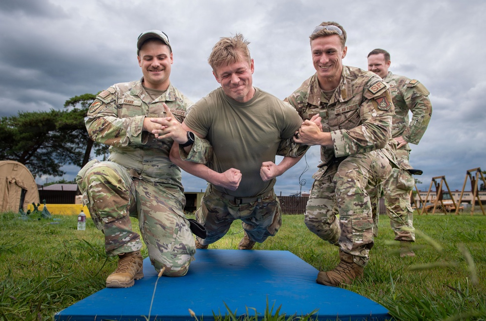USAFA cadets attend K-9 and SIM rounds demonstration