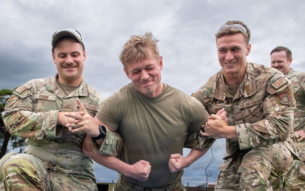 USAFA cadets attend K-9 and SIM rounds demonstration