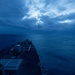 USS Mustin conducts bridge operations