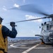 USS Mustin conducts flight operations