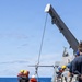 USS Mustin conducts an integrated training team drill