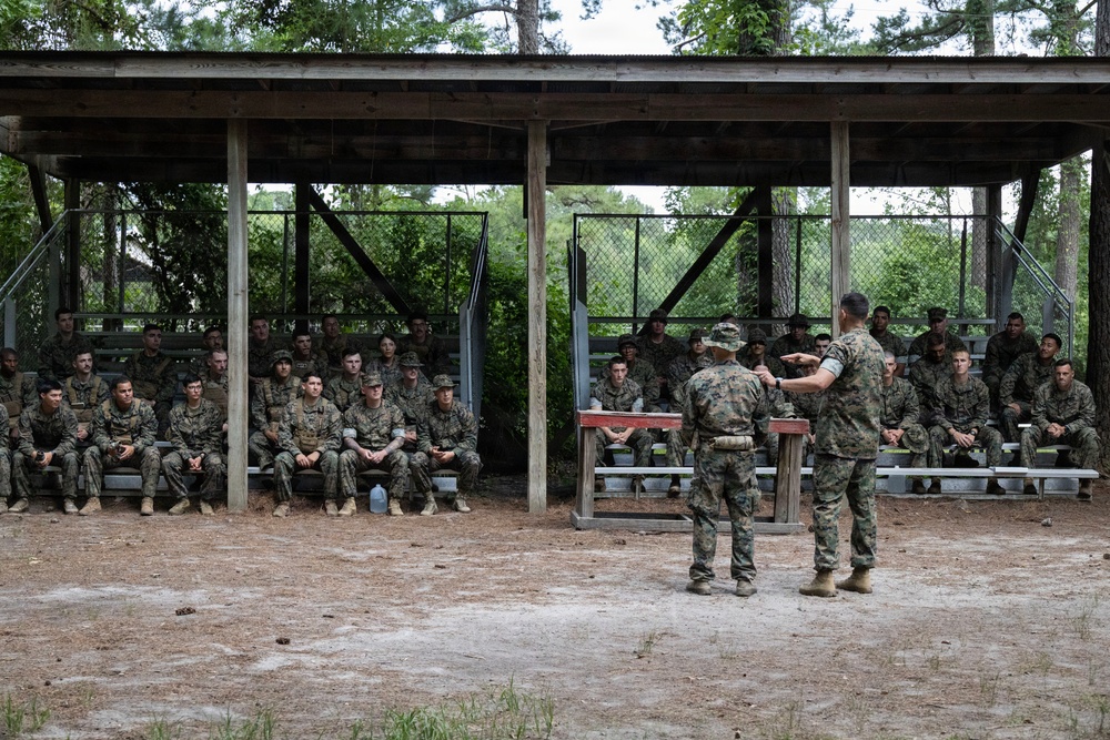 SMMC Ruiz visits Camp Devil Dog