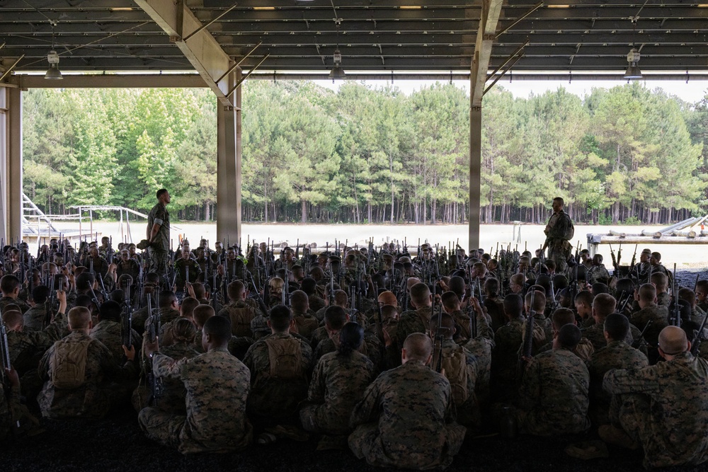 SMMC Ruiz visits Camp Devil Dog