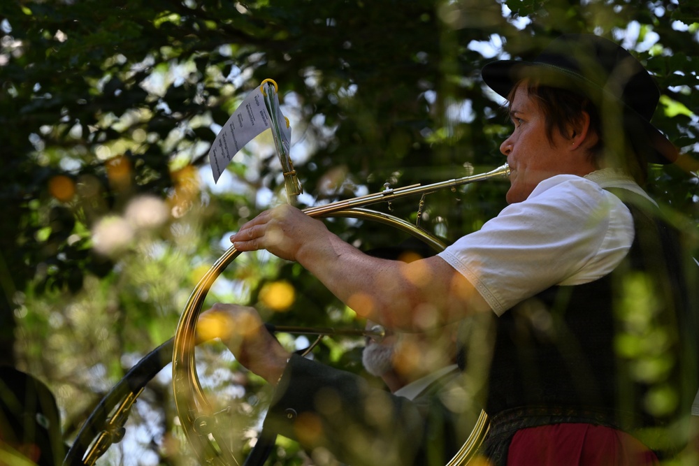 USAG Stuttgart hosts Jägerschlag at historic hunting tunnels