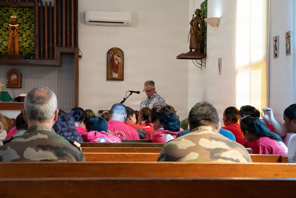 Church Service Highlights Cultural Similarities During Marara 26