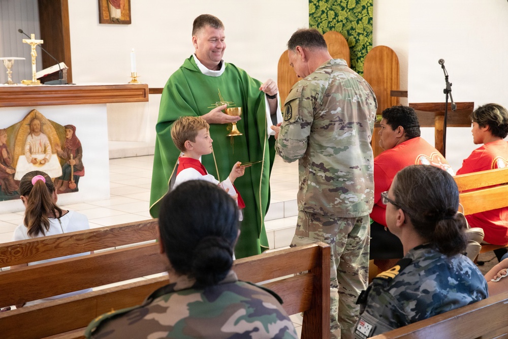 Church Service Highlights Cultural Similarities During Marara 26