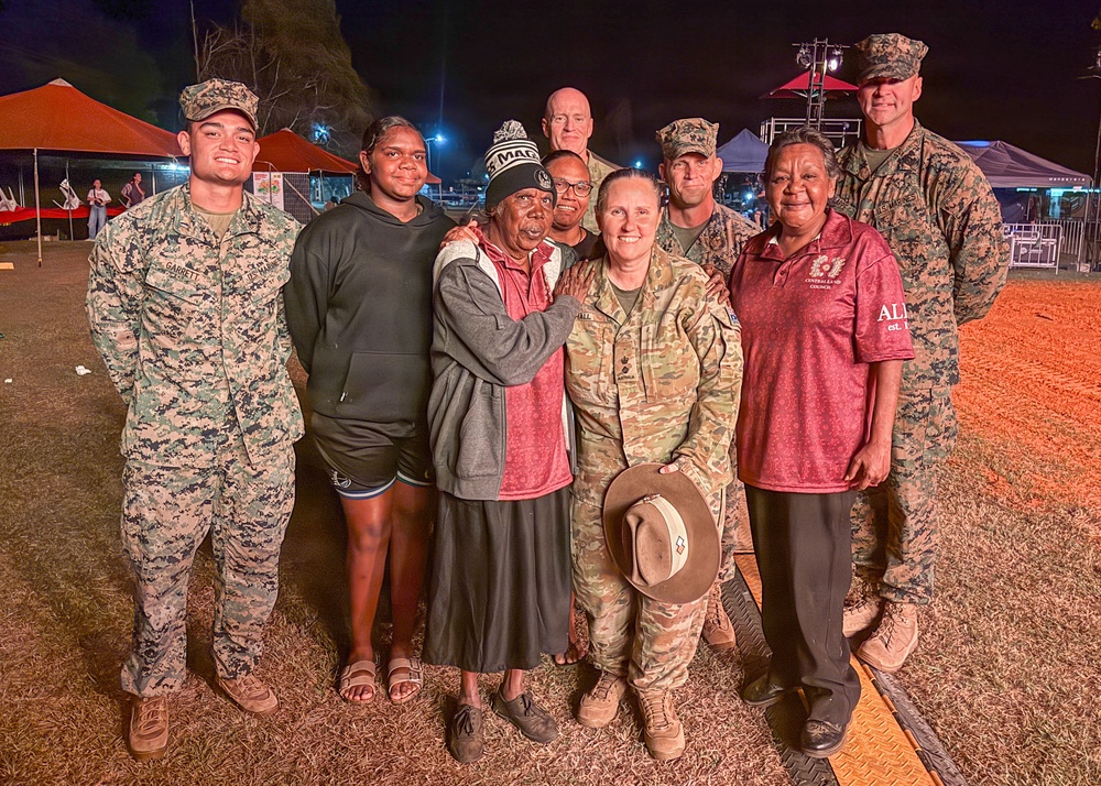 MRF-D Marines volunteer, participate at Barunga Festival 2026