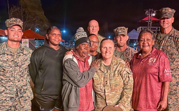 MRF-D Marines volunteer, participate at Barunga Festival 2026