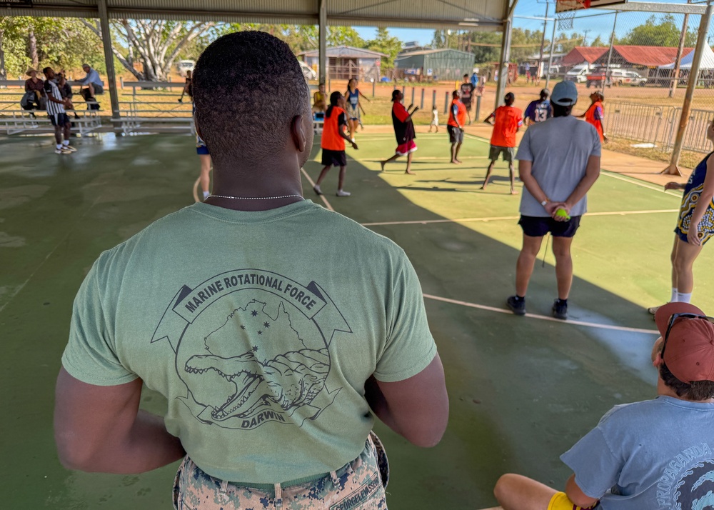 MRF-D Marines volunteer, participate at Barunga Festival 2026