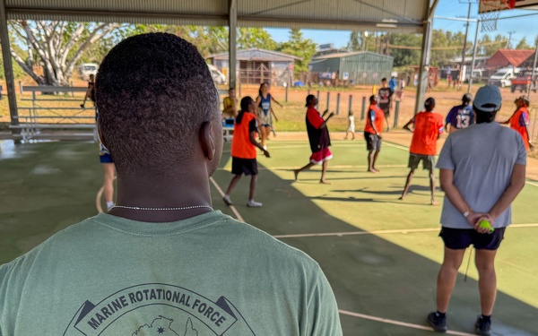 MRF-D Marines volunteer, participate at Barunga Festival 2026