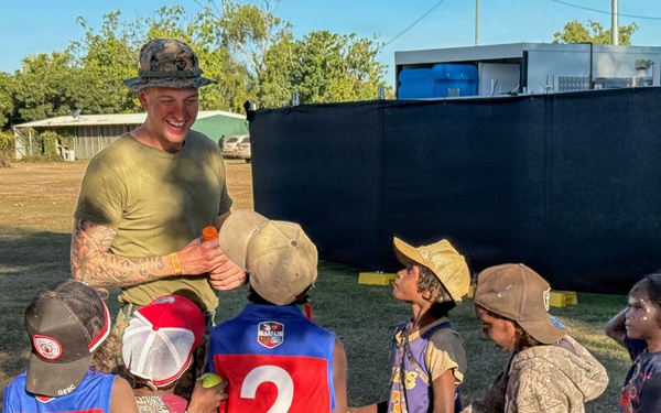 MRF-D Marines volunteer, participate at Barunga Festival 2026