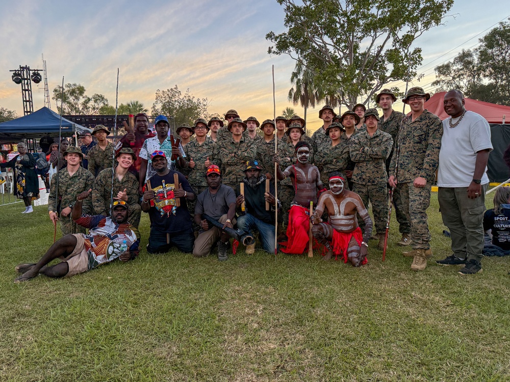 MRF-D Marines volunteer, participate at Barunga Festival 2026