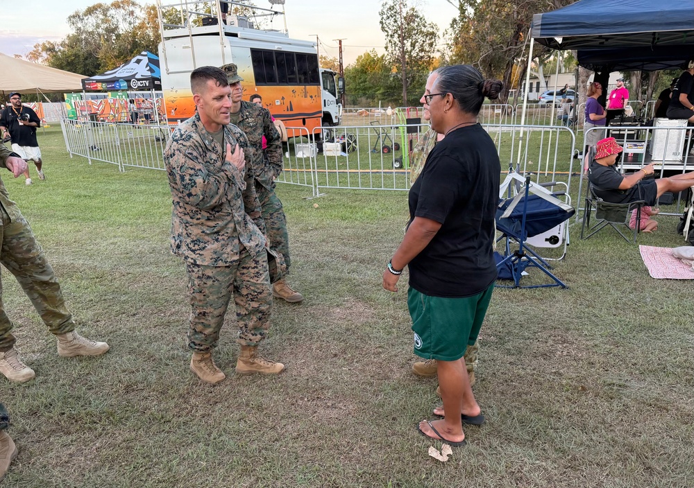 MRF-D Marines volunteer, participate at Barunga Festival 2026