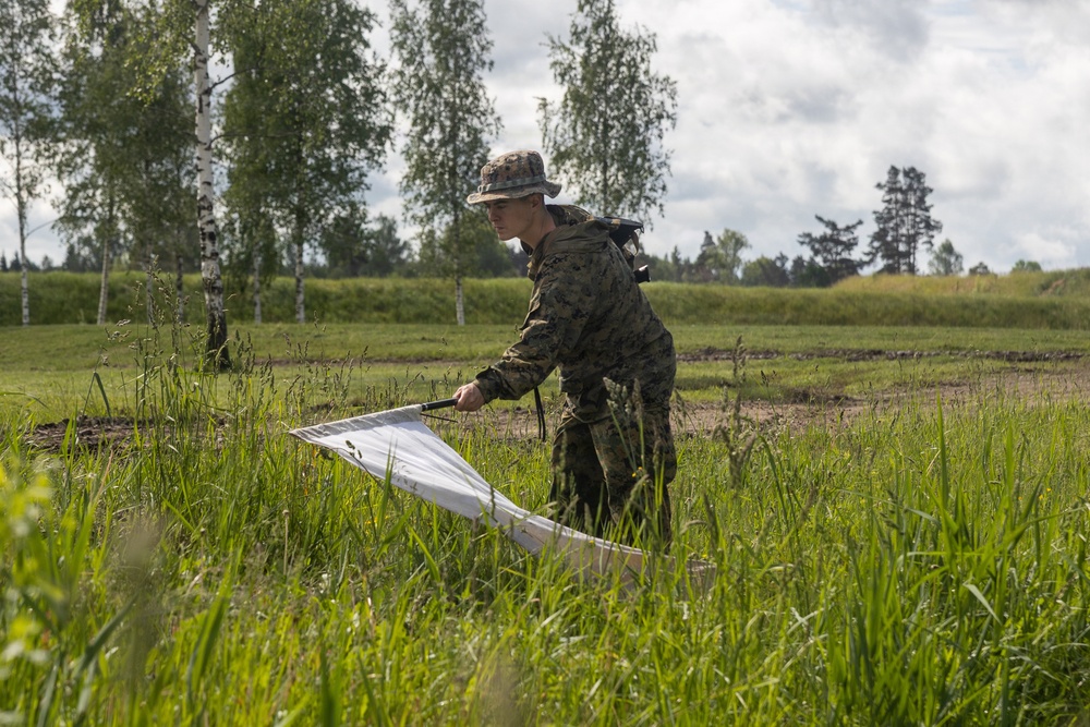 U.S. service members research ticks in the Baltic Region to target health threats