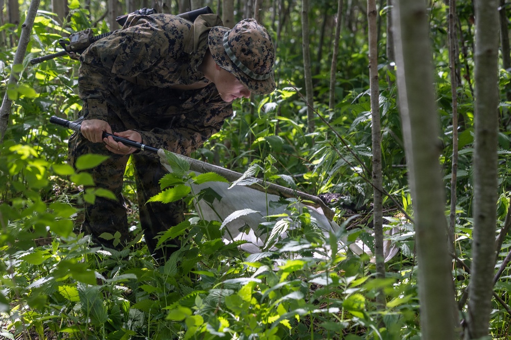 U.S. service members research ticks in the Baltic Region to target health threats
