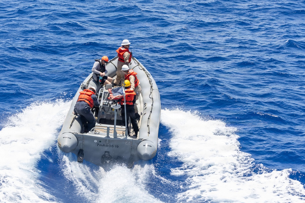 USS Princeton (CG 59) Boat Operations
