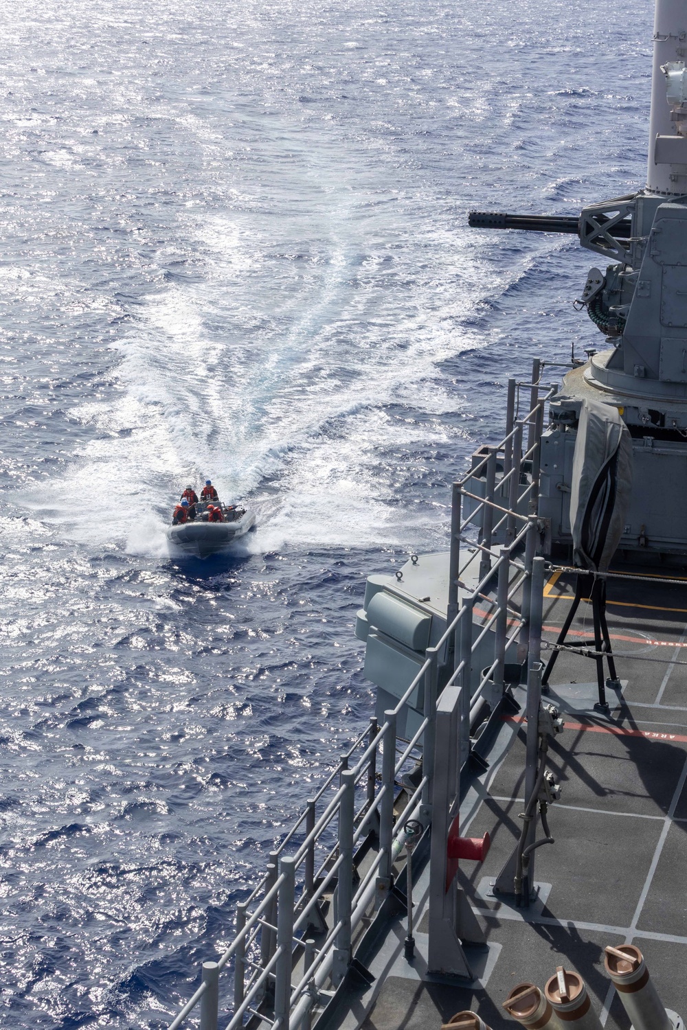 USS Princeton (CG 59) Boat Operations
