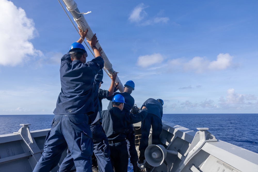 USS Princeton (CG 59) Sea and Anchor Detail