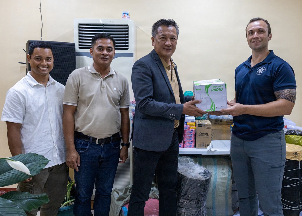 Philippine Officials, U.S. Forces, Host Humanitarian Assistance and Disaster Relief Ceremony in Batanes