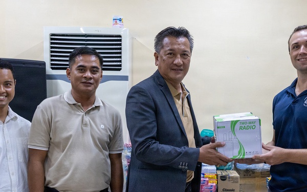 Philippine Officials, U.S. Forces, Host Humanitarian Assistance and Disaster Relief Ceremony in Batanes