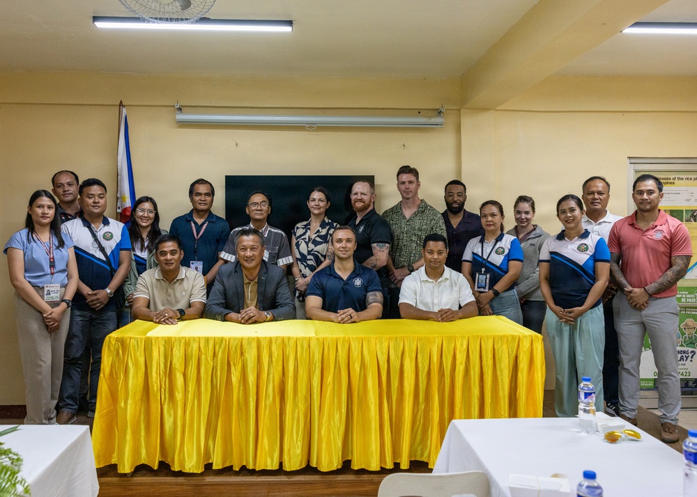 Philippine Officials, U.S. Forces, Host Humanitarian Assistance and Disaster Relief Ceremony in Batanes