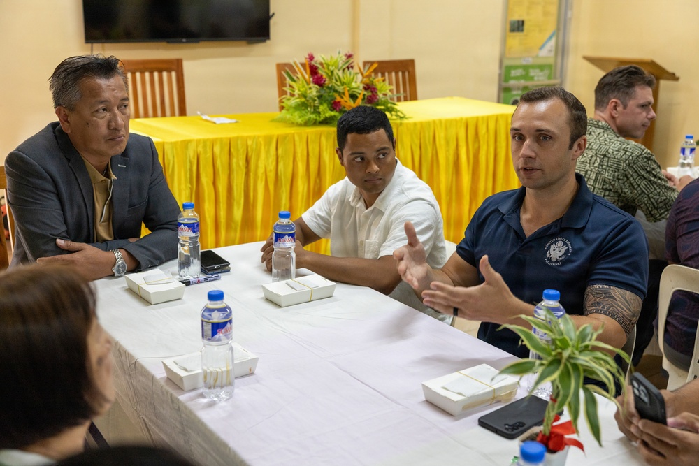 Philippine Officials, U.S. Forces, Host Humanitarian Assistance and Disaster Relief Ceremony in Batanes