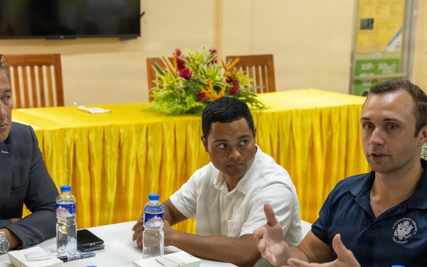 Philippine Officials, U.S. Forces, Host Humanitarian Assistance and Disaster Relief Ceremony in Batanes