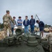 University of Texas at Austin Clements Center students tour Pabradė Training Area in Lithuania