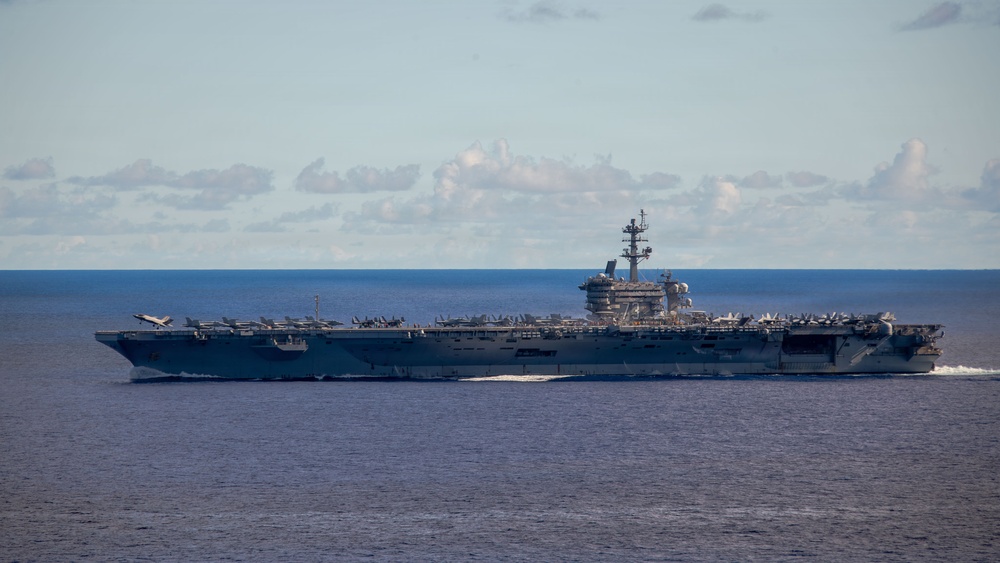 George Washington Conducts Helo Operations
