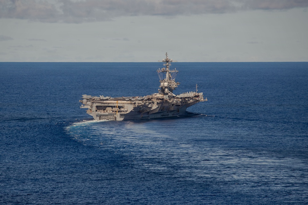 George Washington Conducts Helo Operations
