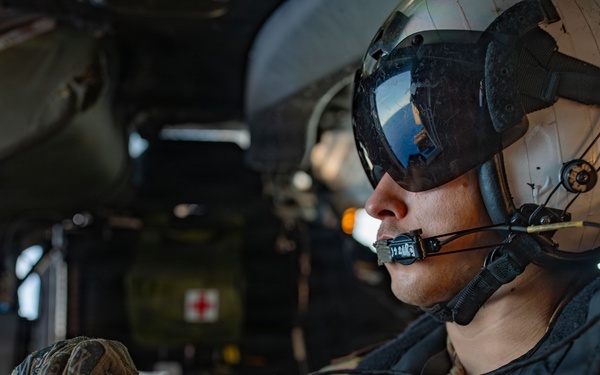 George Washington Conducts Helo Operations