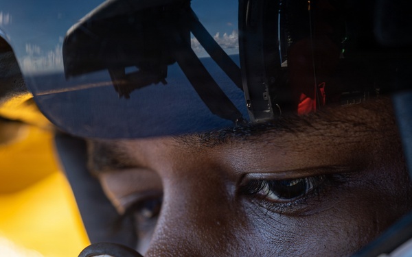 George Washington Conducts Helo Operations