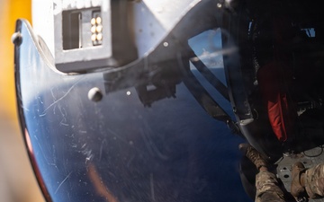 George Washington Conducts Helo Operations