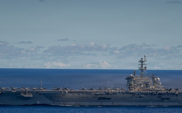 George Washington Conducts Helo Operations