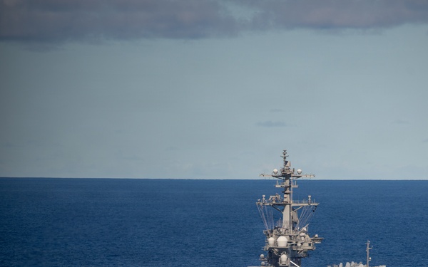 George Washington Conducts Helo Operations