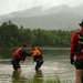 Pararescuemen conduct swift water rescue training during Enduring Partners 2026