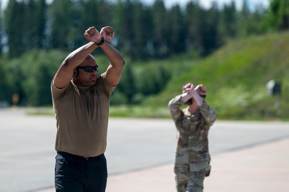 Leading from the Flightline: 48th OG Command Team Launches Sorties in Finland