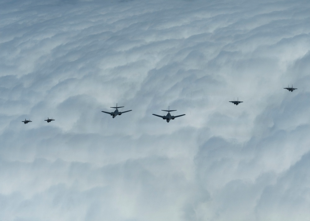 Astral Knight 26: F-15E F-35A B-1B Operations